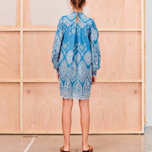MUNTHE - TEPIC DRESS | BLÅ