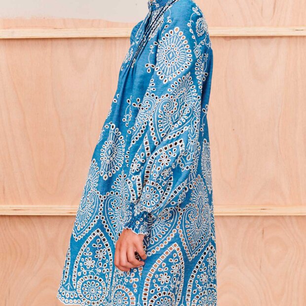 MUNTHE - TEPIC DRESS | BLÅ