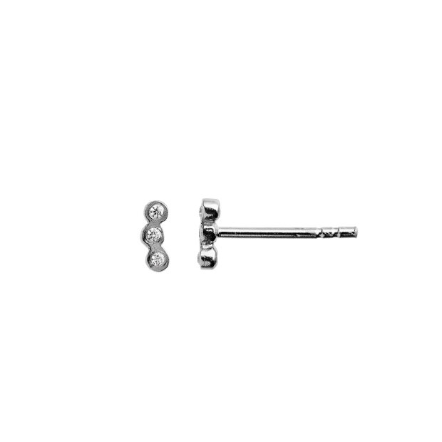 Billede af Three Dots Earring 1 Stk. | Sølv Fra Stine A