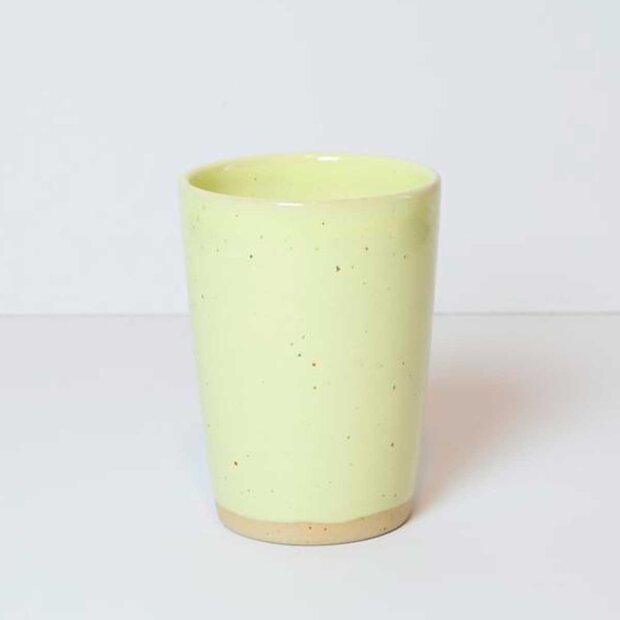 Billede af Tall Cup H10,5cm | Lemonade Fra Bornholms Keramikfabrik