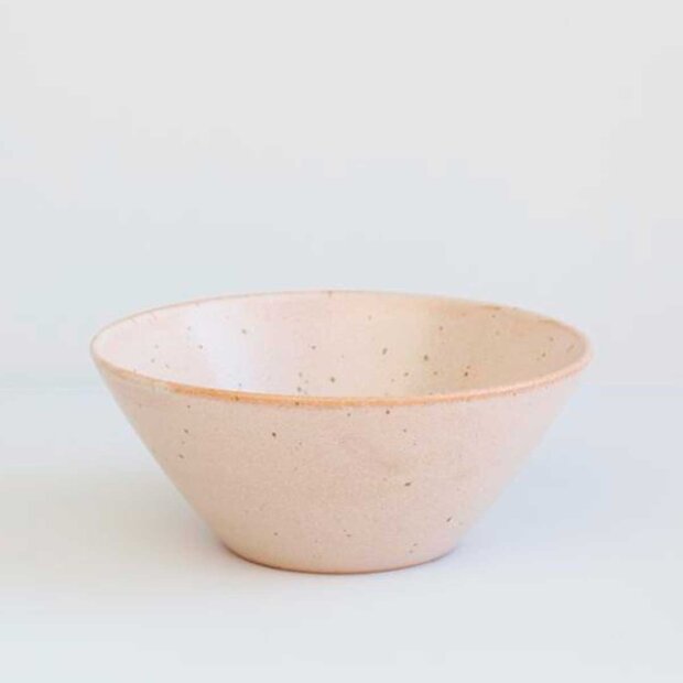 Billede af Small Bowl D14cm | Old Rose Fra Bornholms Keramikfabrik