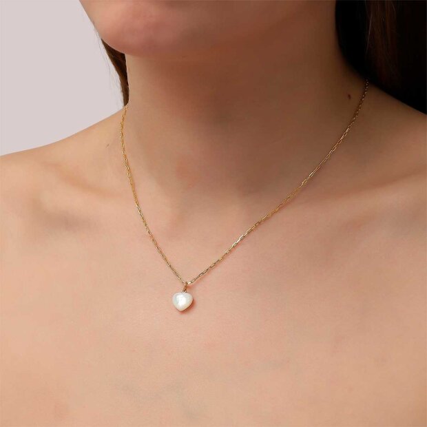 JANE KØNIG - SMALL SOUVENIR HEART VEDHÆNG | FORGYLDT