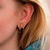 STINE A - TWIRLY CANDY DOTS EARRING 1 PC | FORGYLDT