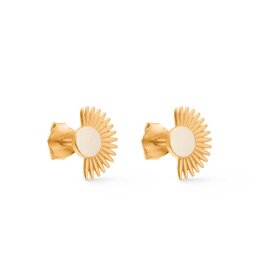 ENAMEL COPENHAGEN - SOLEIL STUD FORGYLDT M/DAISY