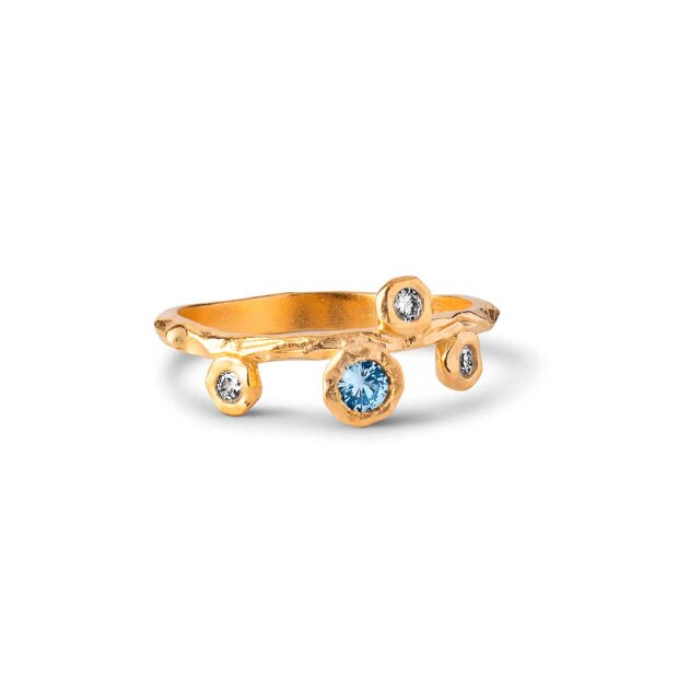 Billede af Blooming Ring | Forgyldt Fra Enamel Copenhagen
