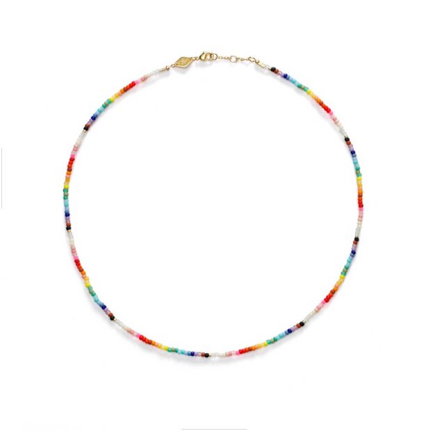 ANNI LU - NUANUA NECKLACE FORGYLDT | RAINBOW