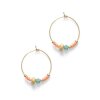 ANNI LU - WAVE CHASER HOOP FORGYLDT | PEACHES N CREAM