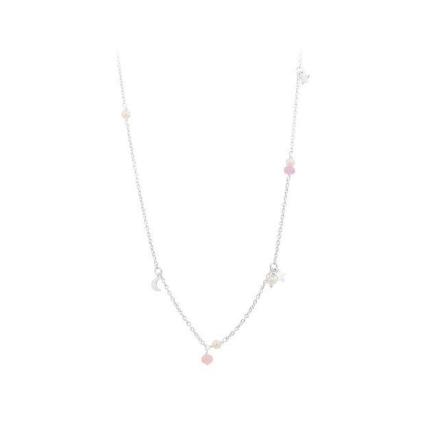 PERNILLE CORYDON - PASTEL DREAM NECKLACE 42-48 CM | SØLV