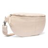 DEPECHE - STOR BUMBAG MED FLETTET CROSSBODY REM | SAND DEPECHE - STOR BUMBAG MED FLETTET CROSSBODY REM | SAND