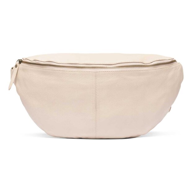 DEPECHE - STOR BUMBAG MED FLETTET CROSSBODY REM | SAND