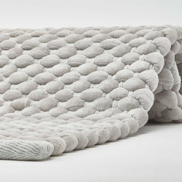 AQUANOVA - MAKS BADEMÅTTE 60X60CM | SØLVGRÅ