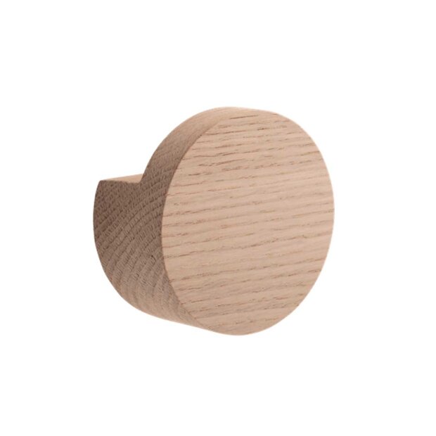 BY WIRTH - WOOD KNOT KNAGE 7CM | NATUR