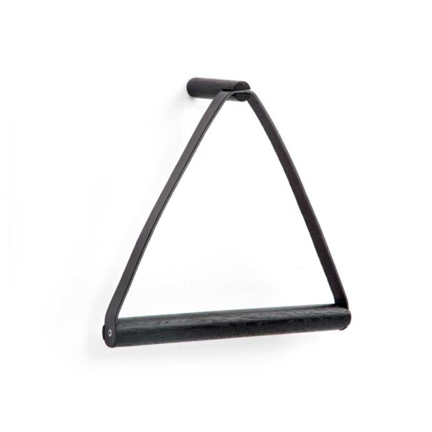 BY WIRTH - TOWEL HANGER 25X7 CM | SORT