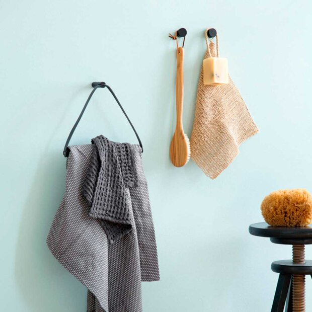 BY WIRTH - TOWEL HANGER 25X7 CM | SORT