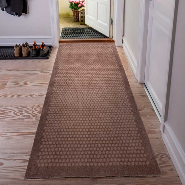 TICA COPENHAGEN - DØRMÅTTE DOT 90X200 CM | SAND/BEIGE