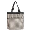 LALA BERLIN - CARMELA TOTEBAG | OFFWHITE/SORT LALA BERLIN - CARMELA TOTEBAG | OFFWHITE/SORT