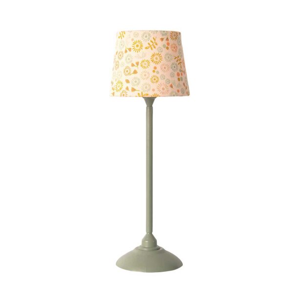 Miniature Gulvlampe 22 Cm | Dark Mint Fra Maileg