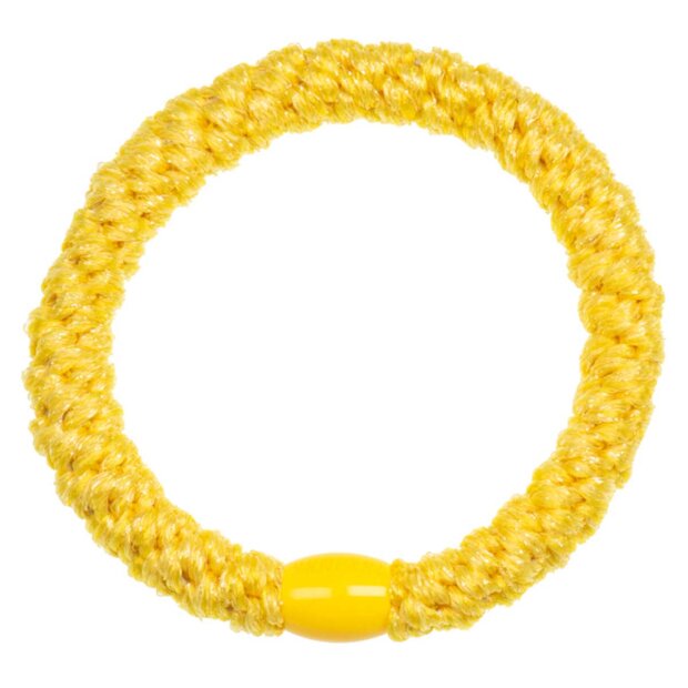 Kknekki Hårelastik | Yellow Glitter Fra Bon Dep