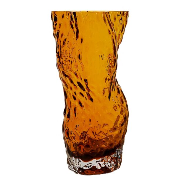 Billede af Ostrea Rock Glass Vase 30 Cm | Amber Fra Hein Studio