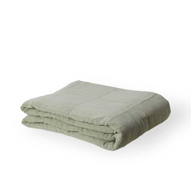 Billede af Plaid 140x200 Cm | Dusty Green Fra Sika Design