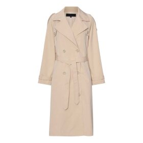 MEOTINE - JAMIE OVERSIZED TRENCHCOAT | BEIGE
