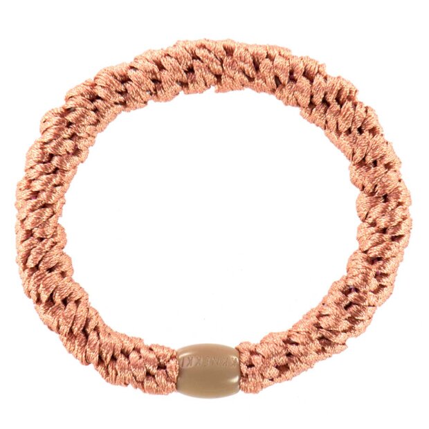 BON DEP - KKNEKKI HÅRELASTIK | PEACH CORAL
