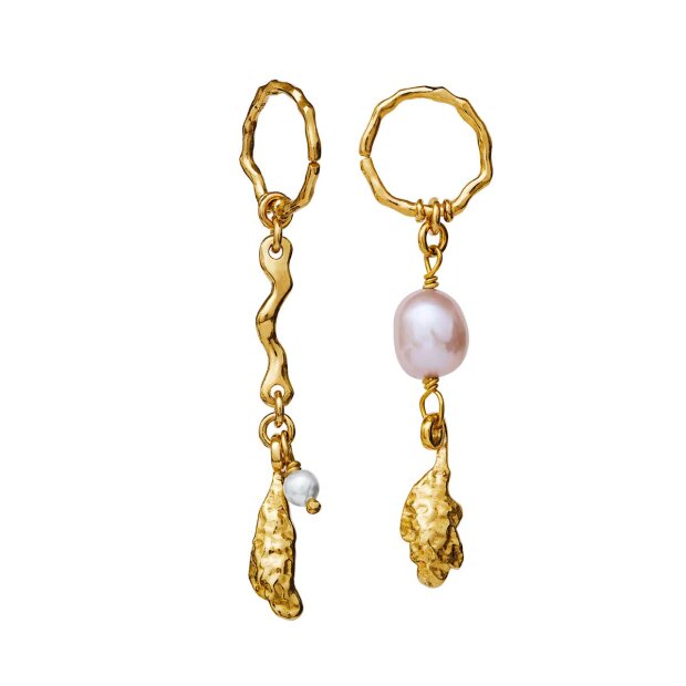 MAANESTEN - LYRIC EARRINGS | FORGYLDT