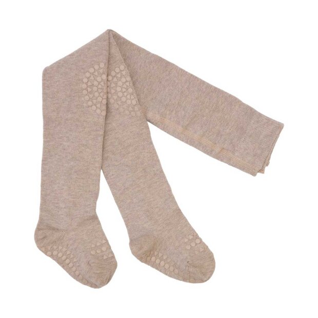 GOBABYGO - KRAVLE STRØMPEBUKSER | SAND