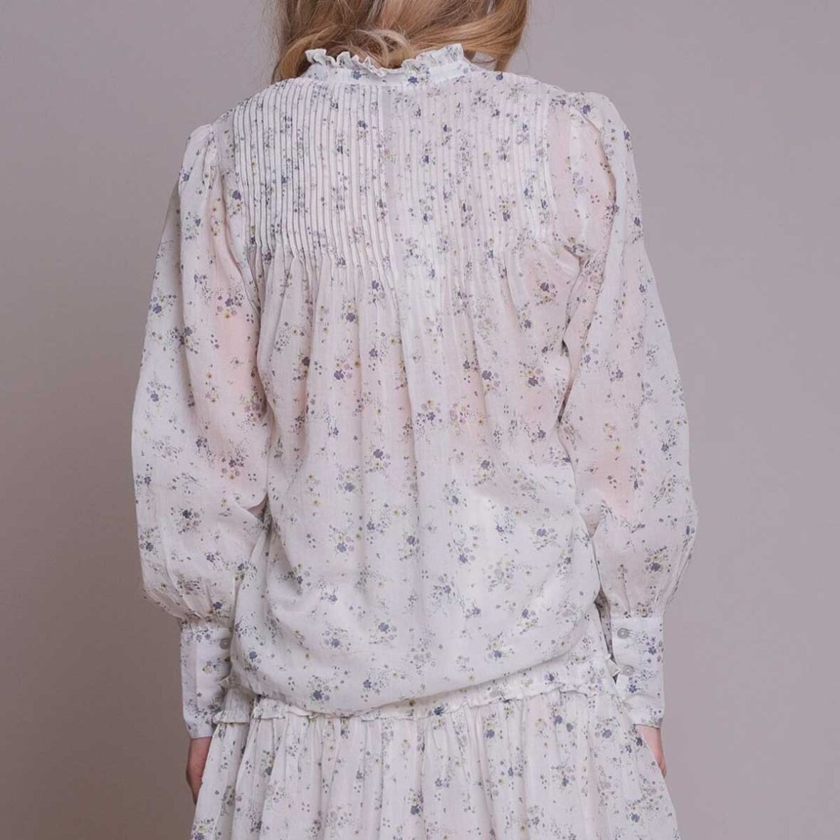NEO NOIR NELLIE SPRINKLE FLOWER SHIRT 