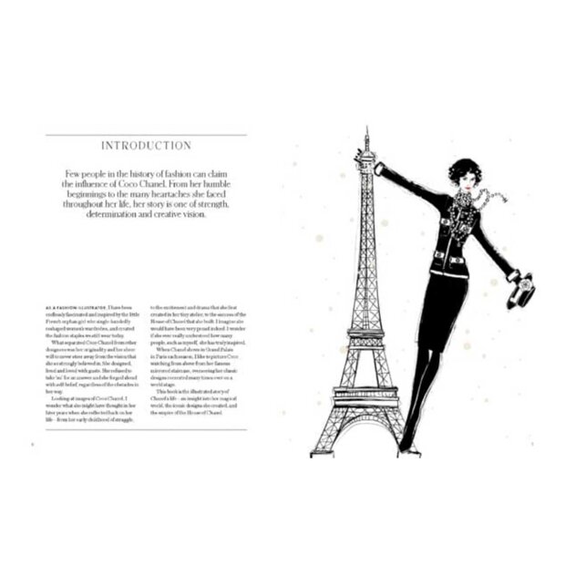 New Mags - COCO CHANEL - THE ILLUSTRATED WORLD OF A FASHION ICON