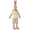 MAILEG - RABBIT SIZE 2 SAILOR 32 CM - OFFWHITE/PETROL