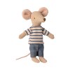 MAILEG - BIG BROTHER MOUSE IN MATCHBOX - 13 CM
