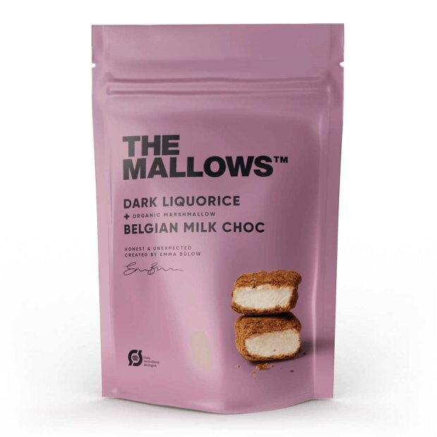 Billede af Skumfiduser Large 150g | Dark Liquorice Fra The Mallows