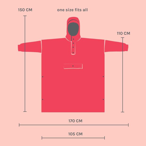 RAINKISS - RAINKISS REGNPONCHO | PINK PANTHER