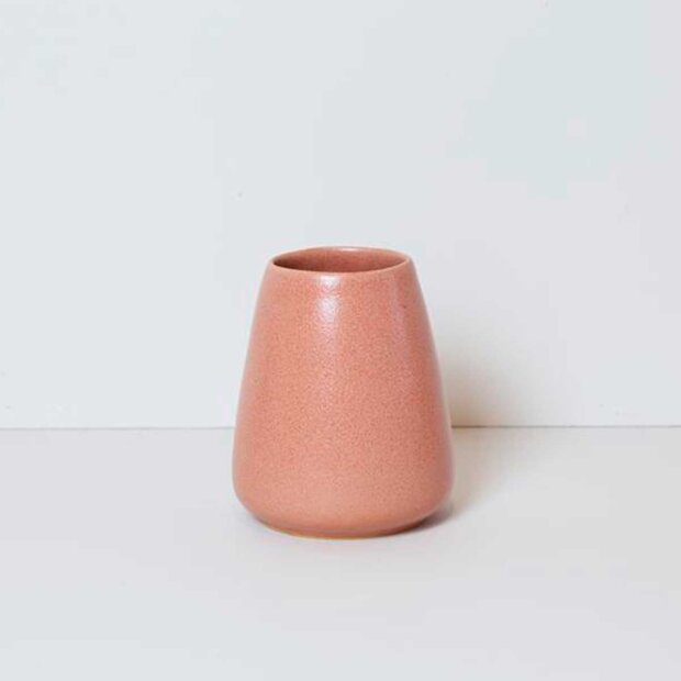 BORNHOLMS KERAMIKFABRIK - TINY VASE H9 CM/Ø8 CM  | RHUBARB