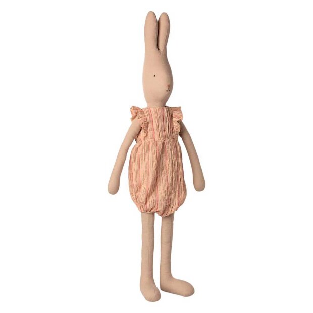Billede af Rabbit Size 5 Striped Jumpsuit 64 Cm Fra Maileg