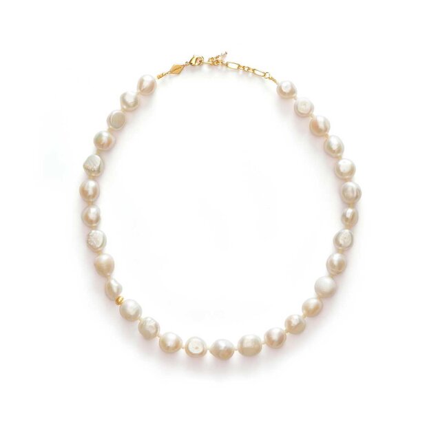Billede af Stellar Pearly Necklace | Forgyldt Fra Anni Lu