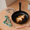 LIEWOOD - KARINA PANCAKE SHAPE SET | DINO GOLDEN CARAMEL MULTI MIX