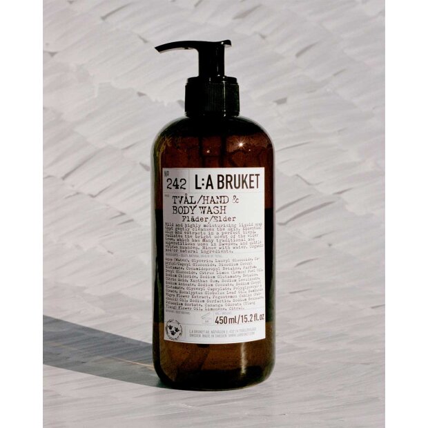 LA BRUKET - HAND/BODY SOAP 450 ML | ELDERFLOWER