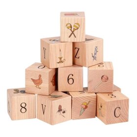 KONGES SLØJD - WOODEN BLOCKS | MULTI