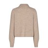 MOS MOSH - MIZANA KNIT CARDIGAN | WOOD ASH