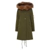 NOTYZ - PARKA WITH FUR INSIDE | ARMY GREEN NOTYZ - PARKA WITH FUR INSIDE | ARMY GREEN