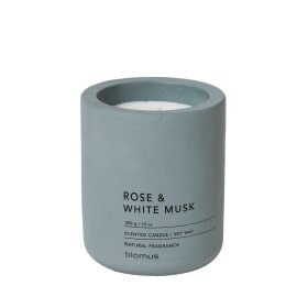BLOMUS - FRAGA SCENTED CANDLE LARGE 11 CM | ROSE/WHITE MUSK