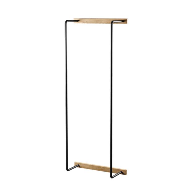 BY WIRTH - TOWEL RACK 62X24 CM | BLACK OAK