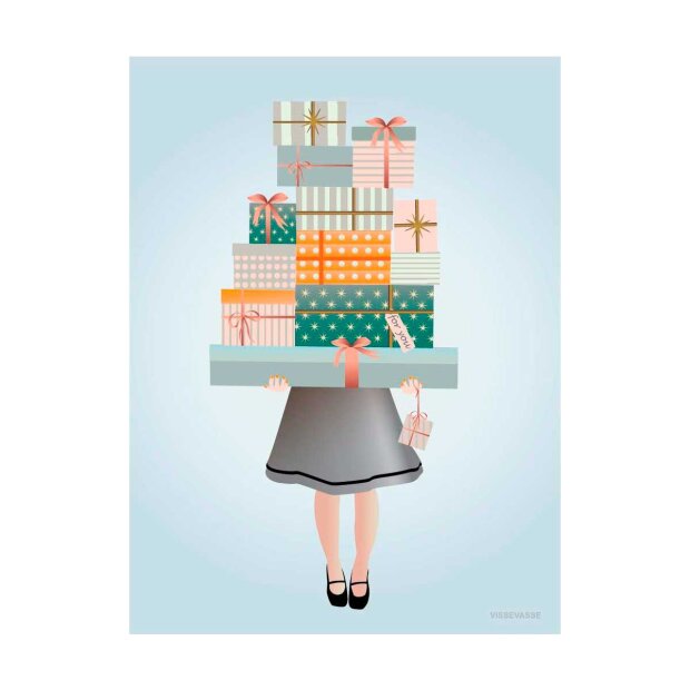VISSEVASSE - MINI ANLEDNINGSKORT A7 | GIFTS FOR YOU