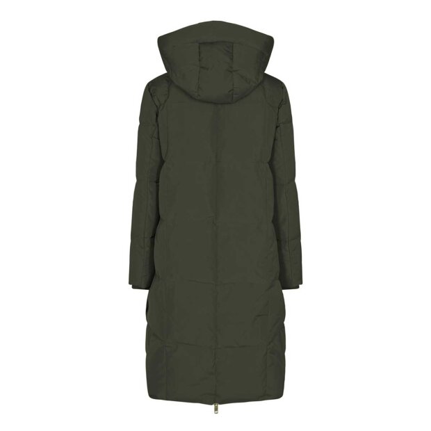 MOS MOSH - NOVA SQUARE DOWN COAT | FOREST NIGHT