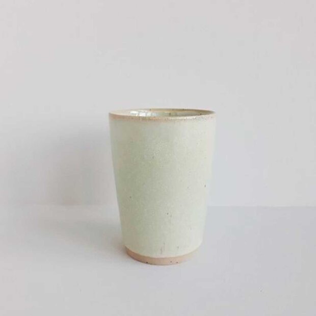 Billede af Tall Cup H10,5cm | Peppermint Fra Bornholms Keramikfabrik