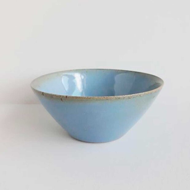 Billede af Small Bowl D14cm | Blue Moss Fra Bornholms Keramikfabrik