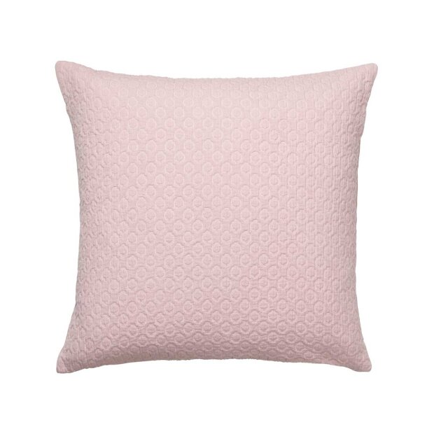 COZY LIVING - HOLLY WAFFLE PUDE 50X50CM | DUSTY ROSE