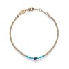 ANNI LU - BEAD & GEM BRACELET | MEDITERRANEAN BLUE